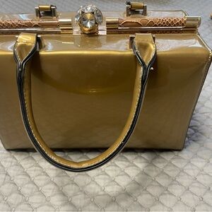 Elegant Gold Handbag